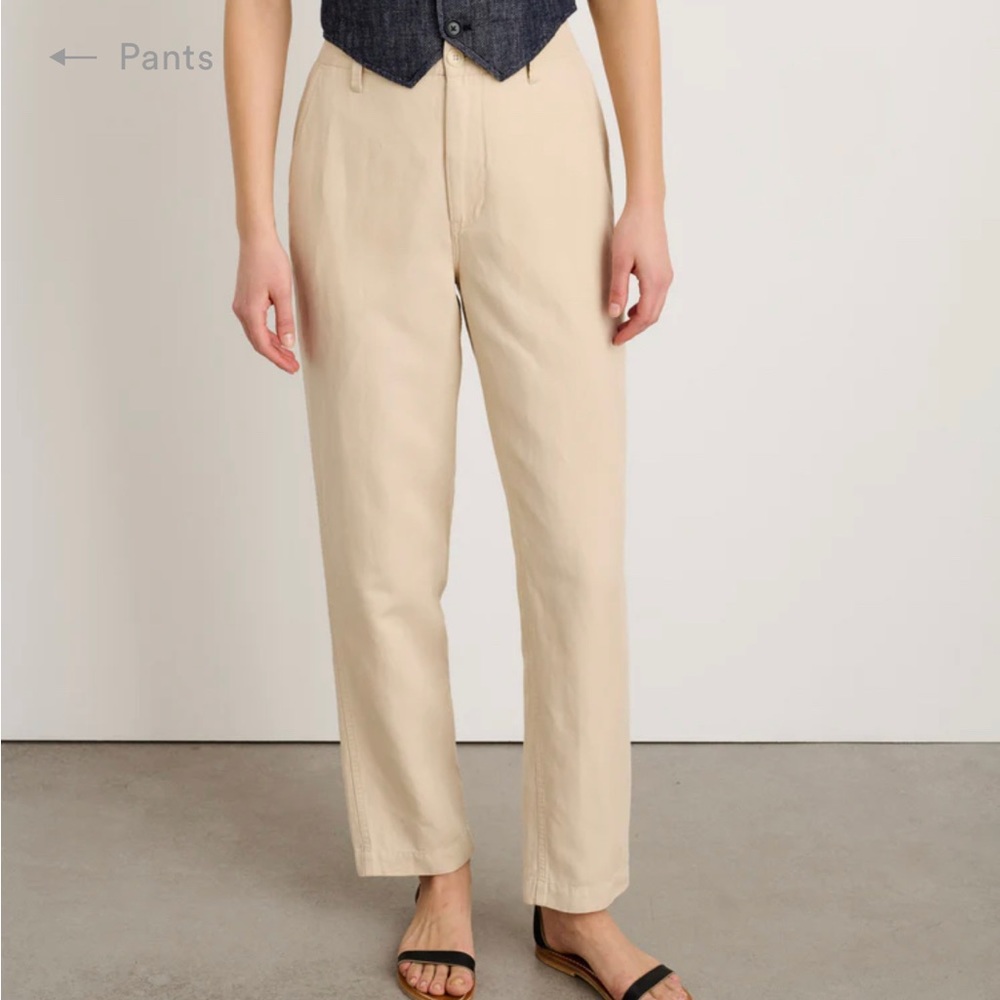 Alex Mill Mia Pant in Drapey Twill